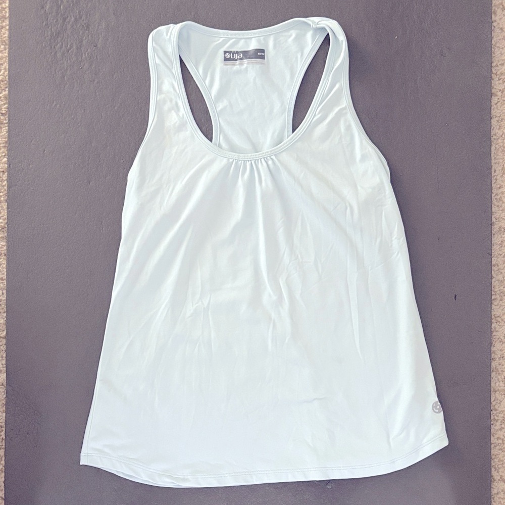 Lija Light Blue Mint tank Size XS